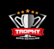 design a trophy logo for a car detailing business