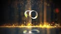 create smoking gold particles animation for logo or text