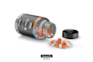 do supplement label design and rendering 3d bottle mockup