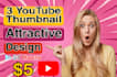do the best youtube thumbnails in 3 hours
