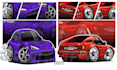 draw your car or vehicles into vector chibi style