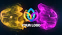 create 3d animated logo animation intro video