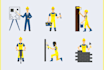 design unique and professional flat icon set in 24hrs