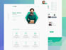 design web template or website design in PSD, xd or figma