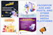 design amazing facebook ads images or instagram posts
