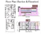 do architectural drawings, wooden framing, house plan