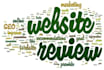 review your website as your potential customer