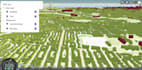 create a web gis application using cesium js