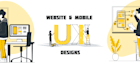 do website UI UX and mobile UI UX design