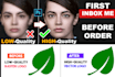 enhance, restore, improve and upscale low quality images