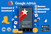 help you with admob ads to your construct game