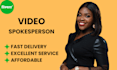 create a natural selfie spokesperson HD video