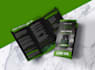 design professional trifold brochure, company profile, product catalog