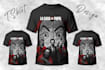 do typography graphic t shirt design in bulk