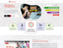 convert psd to html website using html5 css3 bootstrap,jaquery and wordpress,wix