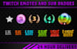 create custom twitch emotes and sub badges