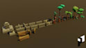 create low poly models