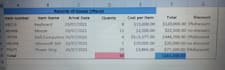 enter your data into access and excel