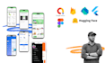 make mobile cross platform hybrid android ios app in flutter