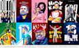 draw wpap pop art sport potrait