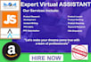 be your professional amazon fba VA and product research manager