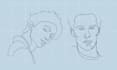 draw illustrations in one line art, minimalist line art style