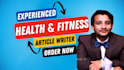 write SEO optimized health, fitness, and medical articles