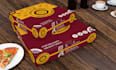 design unique pizza box and product packaging