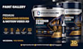 design premium paint bucket, adhesive tube, industrial packaging usa, eu brands