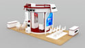 custom 3d exhibition stand design expert for brand and business events