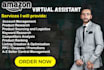 amazon virtual assistant, amazon fba private label virtual assistant, amazon VA