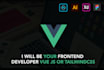 be your frontend developer  react js and tailwindcss
