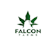 design falcon logo for large hemp farm in ca