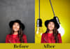 professionally remove check background and edit the image
