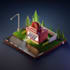 build fun and minimalist 3d isometric illustrations