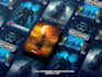 create epic gaming poster, cover design