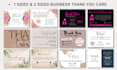 design professional amazon thank you card,package insert,product insert