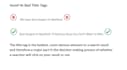 write meta tags, meta title, meta description for your site