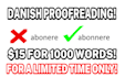 be your proofread and edit your text