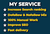 create manually social bookmarking backlinks on high da