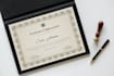 design completion, graduation, award, achievement, and appreciation certificate