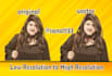 vectorize, tracing redraw image to flat vector illustration art