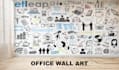 design creative wall art, decal, mural and doodles