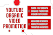 do organic youtube video promotion and backlinks for video seo