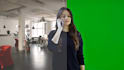 key or roto and composite your green screen video