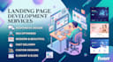 create a beautiful 3d animated landing page for you