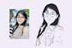 draw sketch lineart from your photo, 1 day delivery