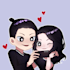 draw cute chibi couple for you