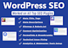 do advance wordpress onsite SEO using plugins