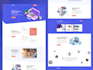 design digital agency landing page
